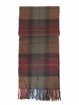ラルフローレン RALPH LAUREN マフラー チェック カシミヤ混