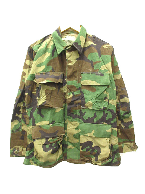 U.S.ARMY 80s BDUジャケット ウッドランドカモ 迷彩 ミリタリー 