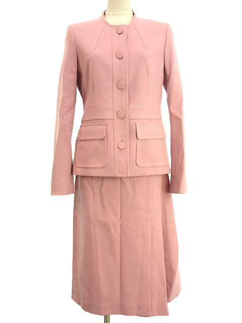 エスカーダ ESCADA スカート スーツ セットアップ 36 ピンク  