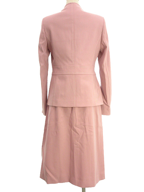 エスカーダ ESCADA スカート スーツ セットアップ 36 ピンク 