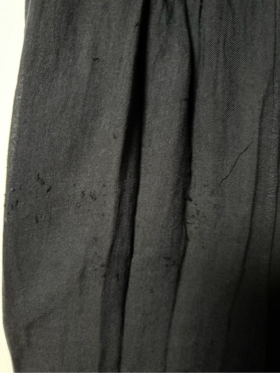 センソユニコ Senso unico 芽風 サルエルパンツ 38 ブラック ボトムス