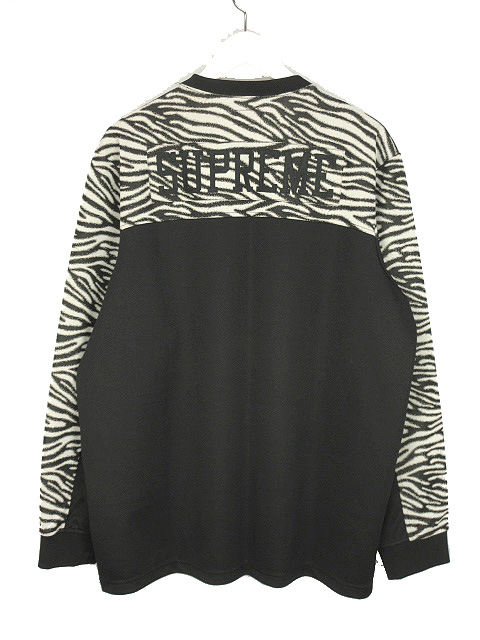 シュプリーム SUPREME Zebra L/S Top ゼブラ ロングスリーブ トップ L 
