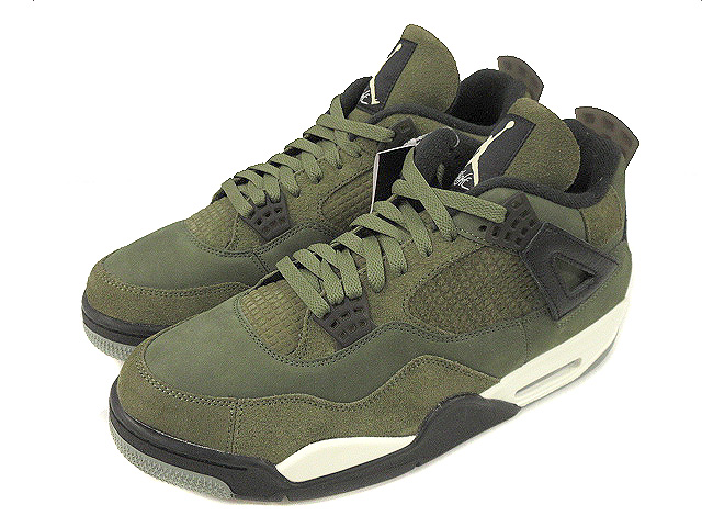 未使用品 ナイキ NIKE AIR JORDAN 4 RETRO SE Craft OLIVE FB9927-200 