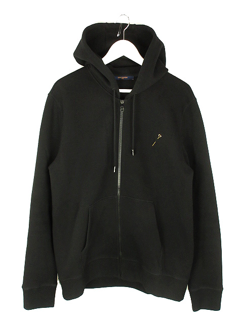 ルイヴィトン LOUIS VUITTON ダブルフェイストラベルフーディ ジップ  