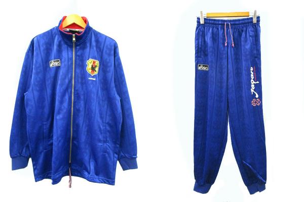 アシックス asics 98年 JFA サッカー日本代表 ジャージ セットアップ 
