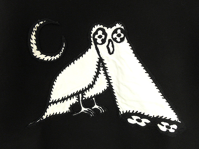 ルイヴィトン LOUIS VUITTON 23SS LVコミックスオウルパッチクルー  