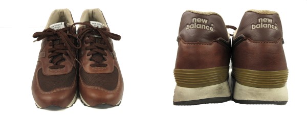 激レア新品！ニューバランス　イングランド製M576TPMレザーブラウンスニーカー ニューバランス スニーカー M576 RED UK レザー 赤 皮革 New Balance