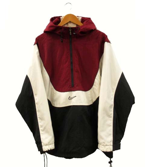 ナイキ NIKE 90s アノラックパーカー ハーフジップ プルオーバー OLD 