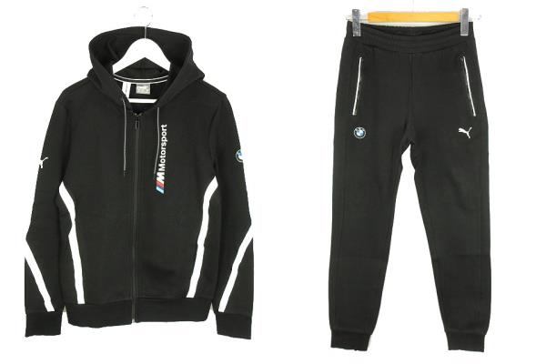 プーマ PUMA ×BMW MMS フーデッド スウェット ジャケット セットアップ 