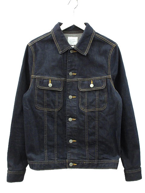 ヴィクティム VICTIM リジッド デニム ジャケット XL インディゴ RIGID 