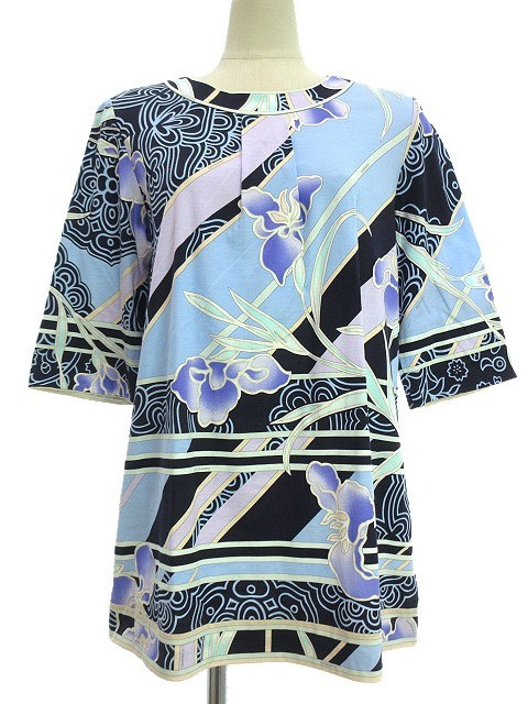 LEONARD レオナール チュニック42 トップス 花柄