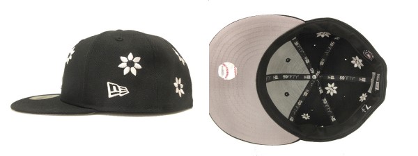 ニューエラ NEW ERA 59FIFTY FITTED CAP MLB FLOWER EMBROIDERY