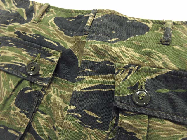 THE REAL McCOY'S タイガーカモ トラウザーズ カーゴパンツ W32 リアル