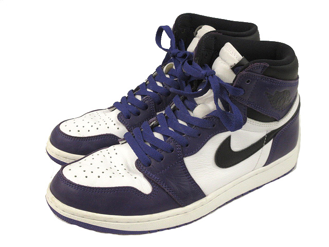 ナイキ NIKE Air Jordan 1 Retro High OG Court Purple 555088 500 