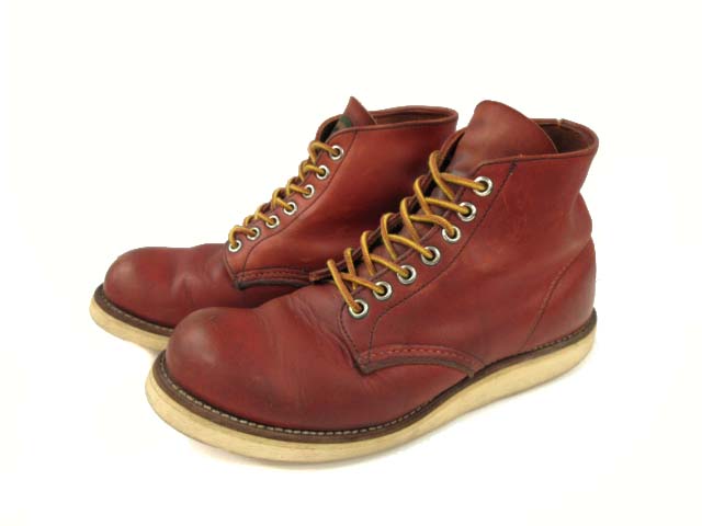 レッドウィング REDWING 90s 8166 半円犬タグ ワークブーツ アイ 