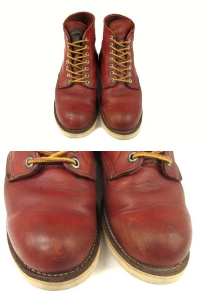 レッドウィング REDWING 90s 8166 半円犬タグ ワークブーツ アイ 