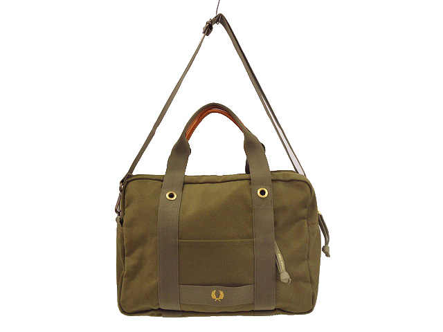 フレッドペリー FRED PERRY Military Flight Bag ショルダーバッグ 