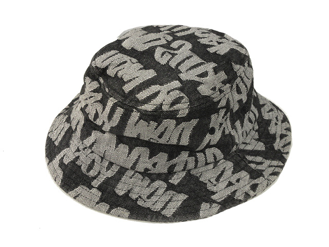 シュプリーム SUPREME 22SS Fat Tip Jacquard Denim Crusher Hat 