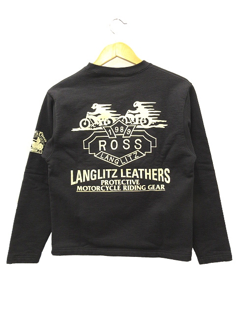 ラングリッツレザー Langlitz Leathers スウェット トレーナー 両面 