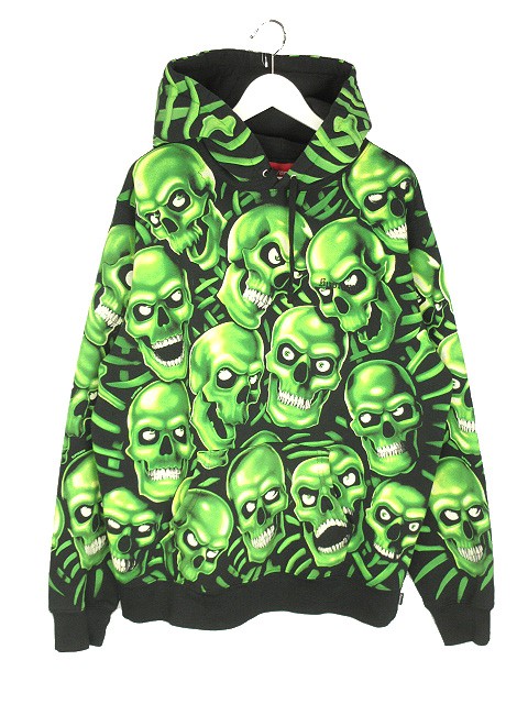 シュプリーム SUPREME Skull Pile Hooded Sweatshirt スカル パイル 