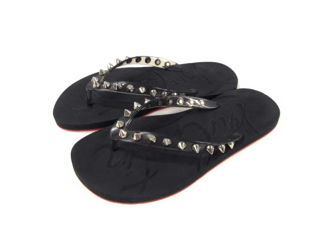 クリスチャンルブタン Christian louboutin LOUBI FLIP FLAT  