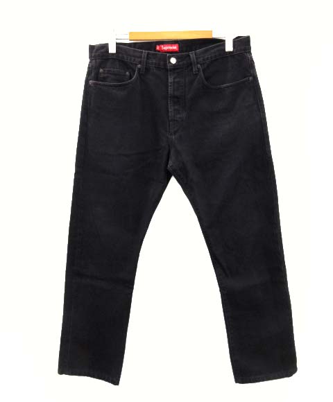 Supreme Baggy Jean Washed Black(23SS) 36 Supreme Baggy Jean Black