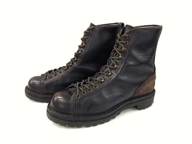 ダナー danner モンキーブーツ ラインマン 煙ら ウッズマン 廃盤 USA
