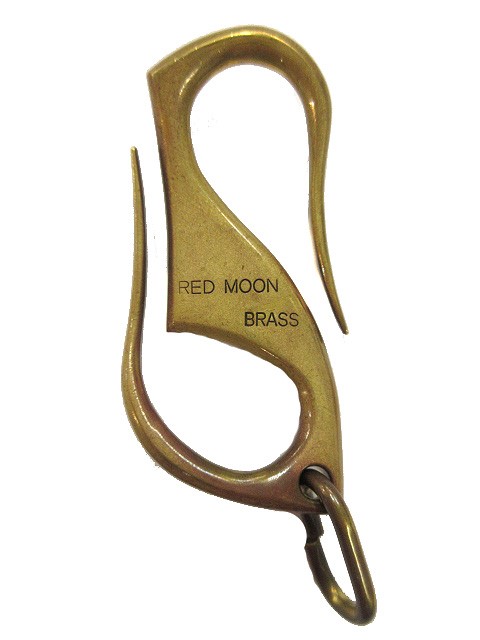 レッドムーン RED MOON キーホルダー キーリング BRASS 真鍮 ゴールド