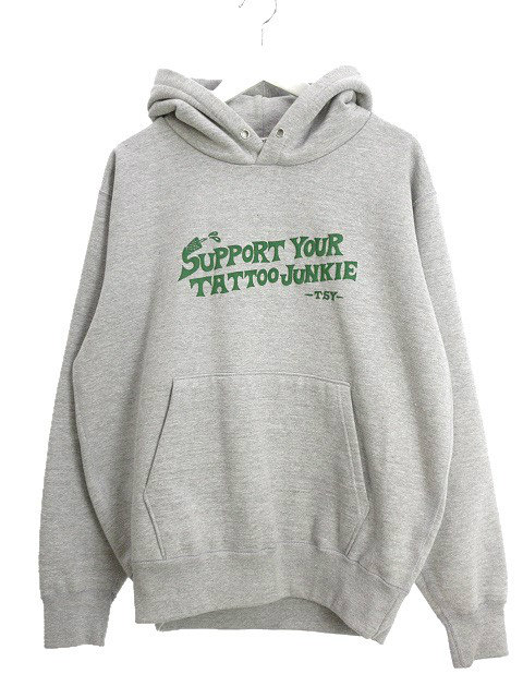 TATTOO STUDIO YAMADA TATTOO JUNKIE HEAVY WEIGHT HOODIE プル 