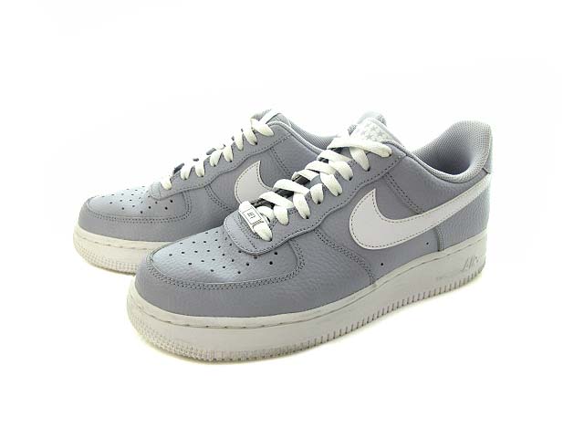 ナイキ NIKE エアフォース ワン AIR FORCE 1 スニーカー AA4083-013 ウルフグレー ホワイト 25 5 メンズ 051-202404290200