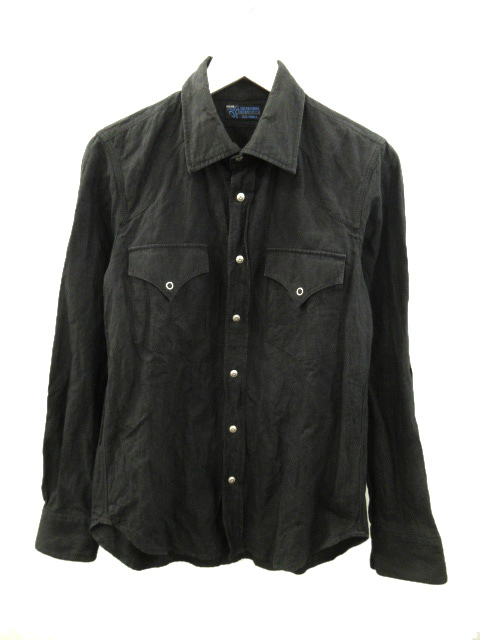 ケルト&コブラ 刺繍シャツ 黒 M CELT&COBRA(ケルトアンドコブラ