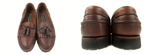 コールハーン COLE HAAN レザー タッセルローファー 革靴 7.5 ブラウン