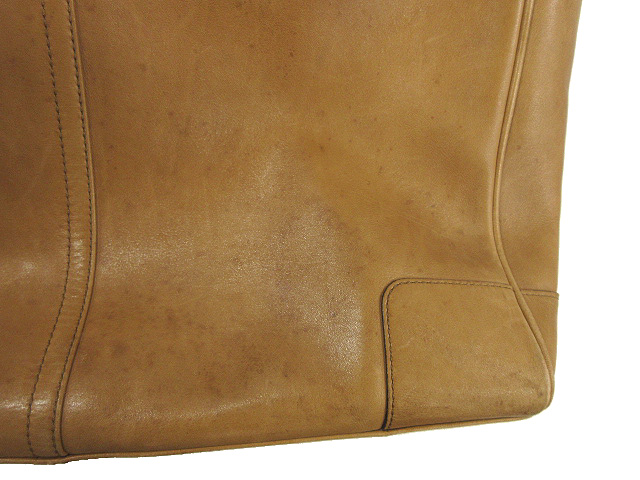 コーチ COACH レザー トートバッグ 6418 ブラウン 本革