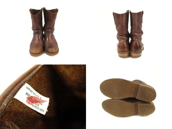 レッドウィング REDWING 90s ペコスブーツ PECOS 1155 刺繍羽根タグ 