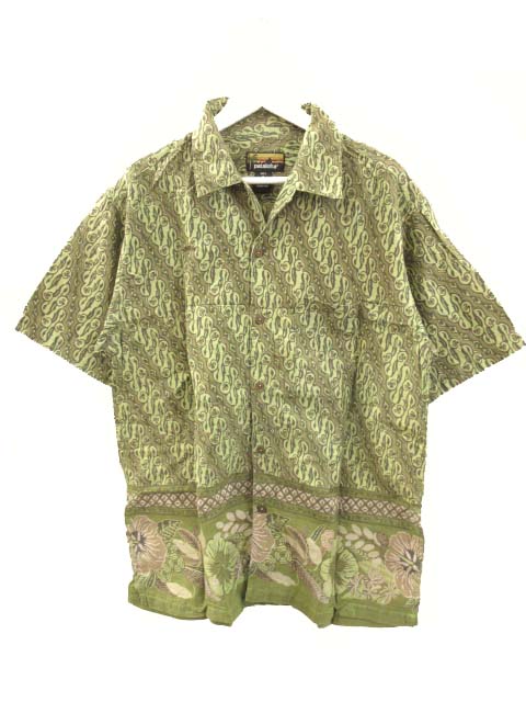 パタゴニア Patagonia パタロハ PATALOHA 02年 アロハシャツ 