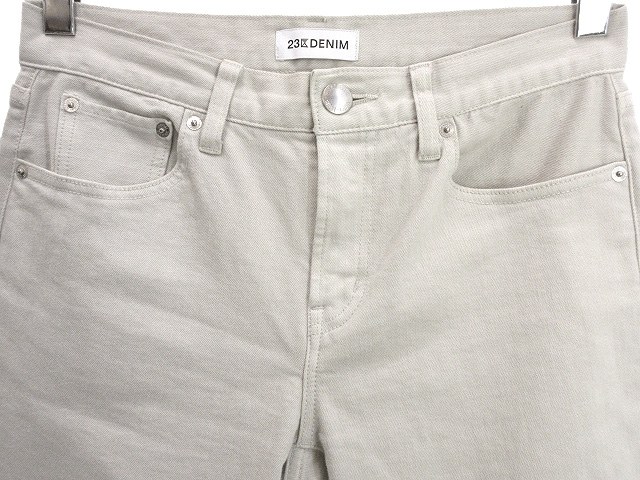 23区 オンワード樫山 DENIM ボーイフィット パンツ デニム 38 
