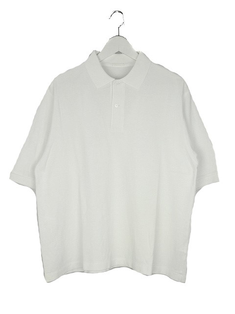 COMOLI 鹿の子 半袖ポロシャツ R01-05012 サイズ 2 鹿の子 半袖