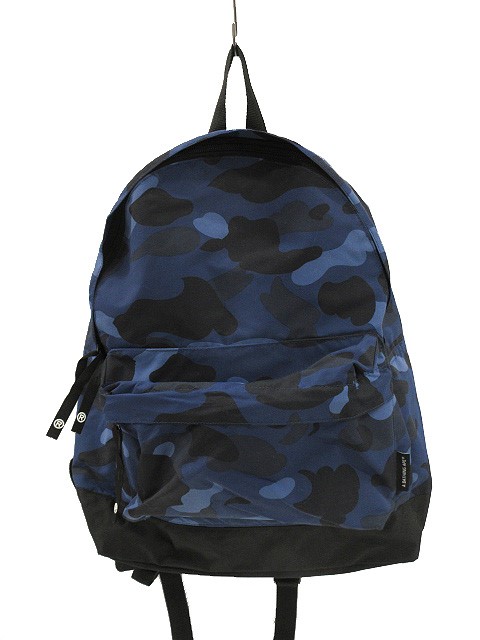 アベイシングエイプ×PORTER 青 迷彩 リュック アベイシング エイプ 青