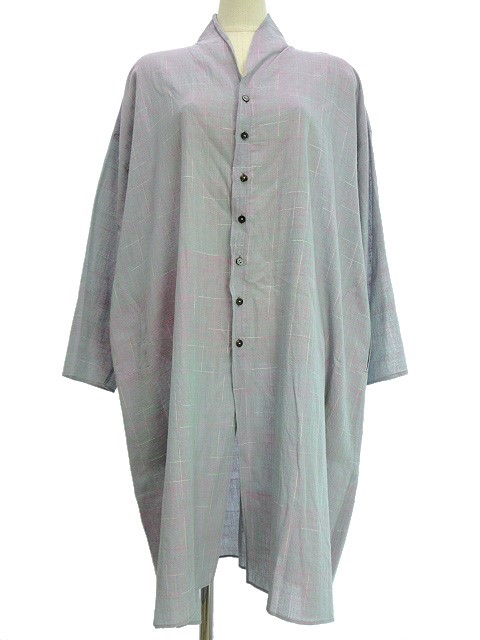 ヨーガンレール絣チュニックシャツ