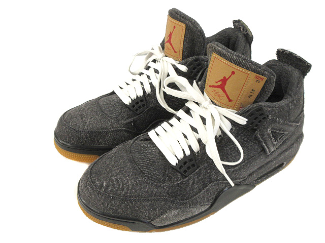 ナイキ NIKE AIR JORDAN 4 RETRO LEVIS NRG A02571-001 エアジョーダン 