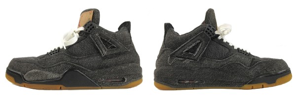 ナイキ NIKE AIR JORDAN 4 RETRO LEVIS NRG A02571-001 エアジョーダン 