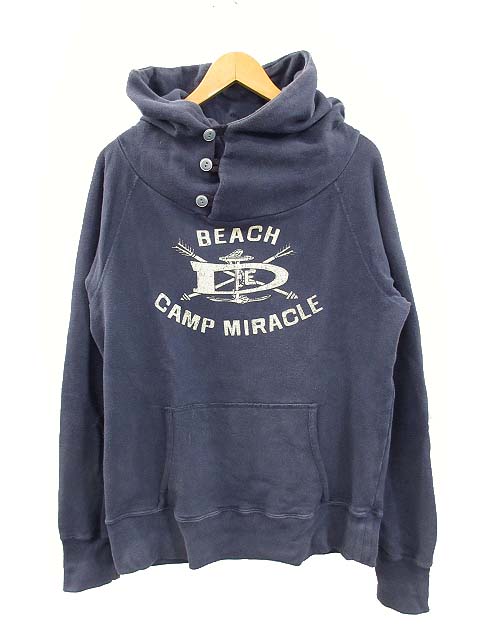 キャピタル kapital スウェットパーカー BEACH CAMP MIRACLE プル 