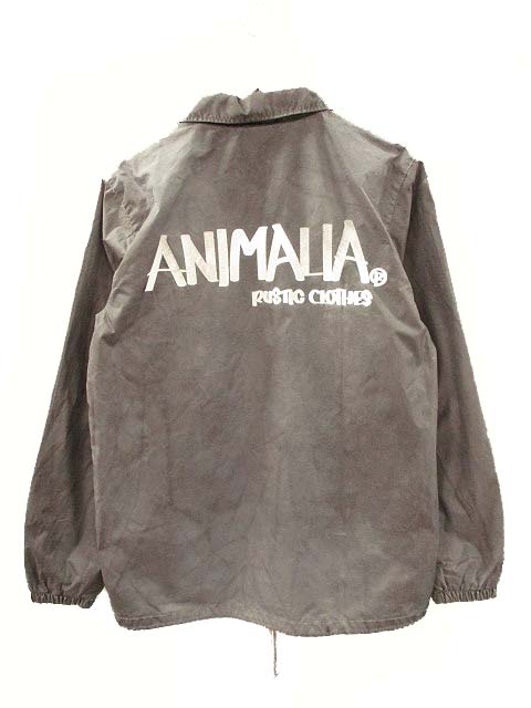 アニマリア ANIMALIA コーチジャケット ナイロンジャケット バック