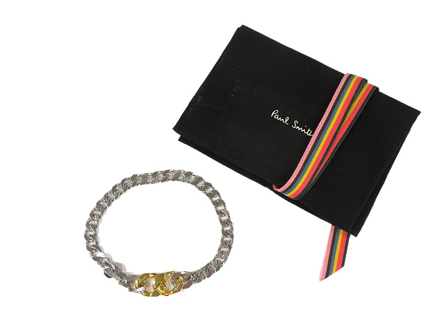 ポールスミス PAUL SMITH Curb Chain ブレスレット シルバー