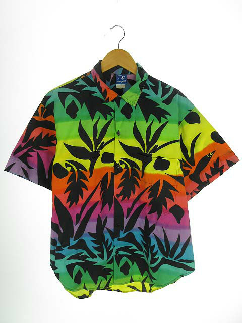 ヴィンテージ OCEAN PACIFIC USA製 アロハシャツ M 古着 ヴィンテージ オーシャンパシフィック OP アロハシャツ USA