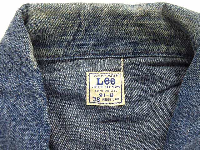 リー LEE ARCHIVES 91-B デニムジャケット ワークジャケット