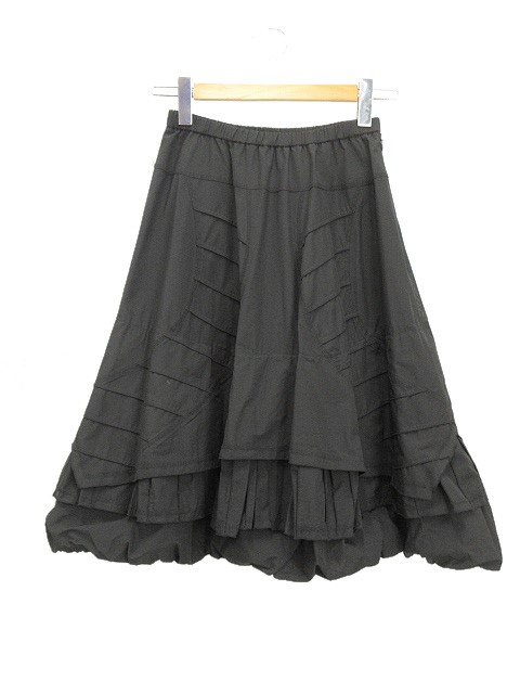 エイココンドウ EIKO KONDO スカート 変形 バルーン F ブラック 黒  