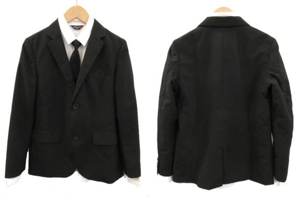 コムサイズム COMME CA ISM セットアップ 3点セット ジャケット 長袖 