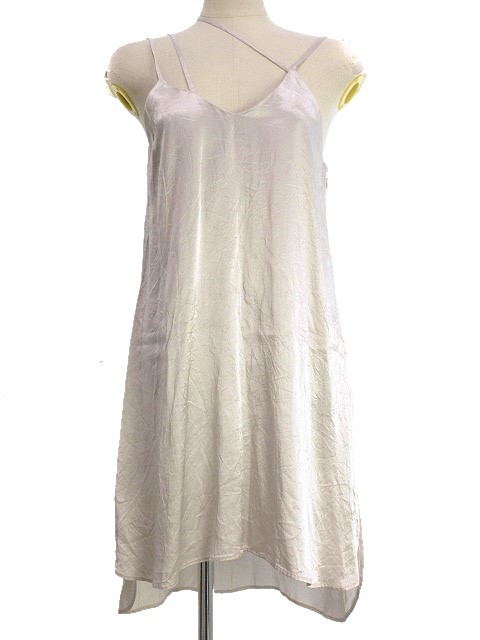 リトルスージー Little $uzie サテン チュニック Diagonal Strap Satin  