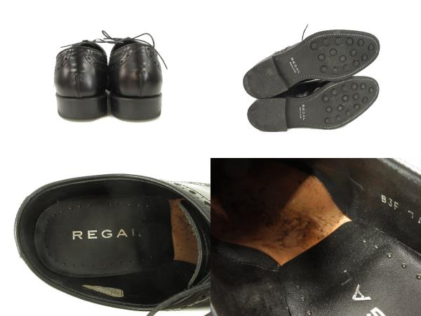 未使用　REGAL 黒 ローファー レザー　29cm REGAL World Collection 黒 レザー ローファー